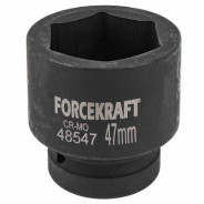 Головка ударная 1", 47мм (6гр.)  FORCEKRAFT FK-48547