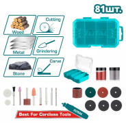 Набор насадок для гравера   (81 шт)TOTAL TAKMG8081
