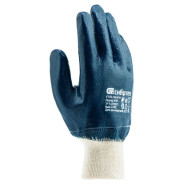 Перчатки трикотажные с обливом из бутадиен-нитрильного каучука, манжет, M СИБРТЕХ ...Сибртех 67830