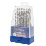 Сверла по металлу, набор 19пр. (1-10мм)  YATAFORCE YF-41604