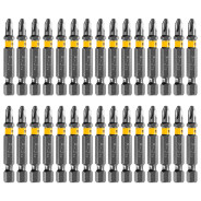 Набор бит PH2х50, сталь S2, 30 шт., шестигранный профиль, пластиковая коробка  ...DENZEL 11682