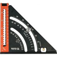 Угольник алюминиевый с ножкой 210/290 мм.  YATO YT-70783
