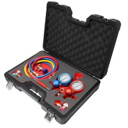 Набор приспособлений для тестирования системы кондиционирования воздуха, в кейсе "Pemium" ...Forsage F-9G4102A