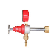 Редуктор пропановый БПО-5-3-У, давление 2,5/0,3 МПа, 5м3/ч, ф9мм, удлиненный штуцер  ...РЕДИУС 1206