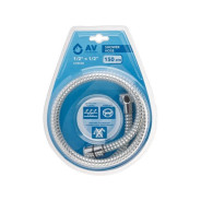 Шланг душевой, PVC, 1/2" г-г 150 см, хром  AV Engineering AVSSS-110