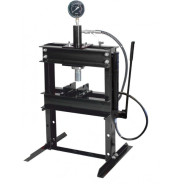 Пресс настольный гидравлический с манометром и выносным насосом 12т  ...Forsage F-TY12001