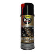Смазка для элементов контактирующих с грязью и пылью 400 мл. (аэрозоль)  ...K2 PTFE DRY LUBRICANT (W120)