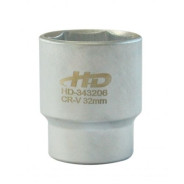 Головка торцевая 3/4" 6гр. 32мм L53мм CrV  H-D HD-343206