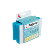Губка бытовая для уборки помещений, профилированная, 130х90х55 mm  ...PERFECTO LINEA 45-130010