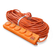 Удлинитель "UNIVersal" У10-026 IP-44 ПВС 3*1,5 5гн. з/к, выключатель с индикацией 20м  ...Forsage 9633923