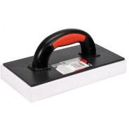 Терка пластмассовая с гидрогубкой надрезной 270х130х30mm  YATO YT-51905