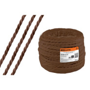 Ретро провод "Эко" 3х1,5 витой, коричневый (50м)  TDM SQ2801-0123