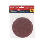 Шлифлист 150мм P40 без отв. 4 шт. для станка GM 1528  WORTEX 1325979