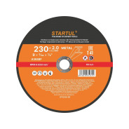 Круг отрезной 230х2.0x22.2 мм для металла  STANDART  STARTUL ST5230-20
