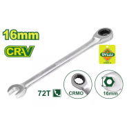 Ключ комбинированный с трещоткой 16 мм  DYLLU DTSA5116