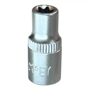 Головка торцевая 1/4" TORX Е7, L25 мм, CrV  H-D HD-05214
