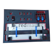 Набор фиксаторов для обслуживания двигателей VAG/Porsche, 9пр.(4cyl 2.0i, 6cyl 6.8TDI, 2.7i, 3.0i, 4...Forsage F-04A1030