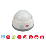 Светильник светодиодный декоративный NL 02 BS, 2 LED, 60 Лм, на батарейках,  ...BRENNENSTUHL 1173290