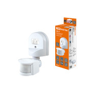 Датчик движения настенный ДДС-01 1100Вт, 5-480с, 2-12м, 5+Лк, 180гр, IP44  ...TDM SQ0324-0006