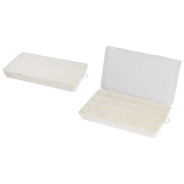 Органайзер для хранения мелочей с разделителями Keeplex Fiori XL, 35.5х20х4.5 см, бел облако  ...BRANQ KL401710048