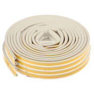 Уплотнитель, 24 м, профиль "P", белый  Сибртех 93845