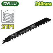 Полотно для сабельной пилы 240 мм по бетону  DYLLU DTJT1543HM