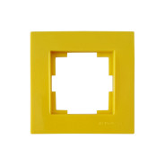 Рамка одноместная желтая, RITA  MUTLUSAN 2220 800 1108