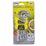 Набор ключей Г-образных Torx 9пр.  WMC TOOLS WMC-5098