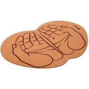 Коврик пробковый 43*30 см "Ладони" для бани и сауны  БАННЫЕ ШТУЧКИ 40241