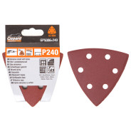 Шлифлист 93мм дельта Р180 для дерева,  GEPARD GP5006-180