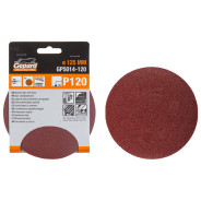 Шлифлист 125мм круг Р60 для дерева 5шт.  GEPARD GP5014-60