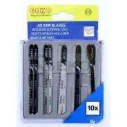 Набор полотен для электролобзика (10шт)  GEKO G01220