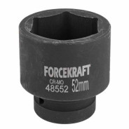 Головка ударная 1", 52мм (6гр.)  FORCEKRAFT FK-48552