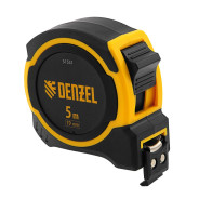 Рулетка 5м х 19мм, двухкомп. корпус, магнитный обрезиненный зацеп  ...DENZEL 31531