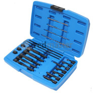Набор инструментов извлечения электродов свечей накаливания, 22пр. (M8, M10), в кейсе  ...Forsage F-927G4