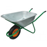 Тачка строительная 100 л 160 кг 113ZP одноколесная с пневмоколесом TOR ... 1019514