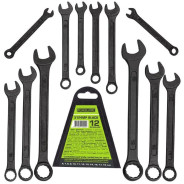 Набор ключей комбинированных 12пр.  ForsLine FL-5124MP BLACK