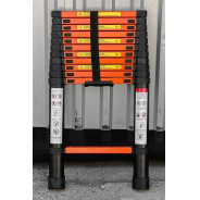 Лестница телескопическая алюм. бытовая 3.5м (12 ступ.)  ISMA ISMA-UP350