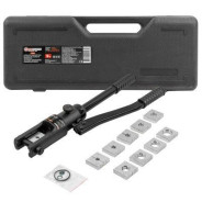 Инструмент гидравлический обжимной для кабелей 9т(ход штока-15,5мм, сечение 10-240мм2, адаптеры-16,2...FORCEKRAFT FK-Y240A