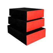 Губка четырехсторонняя EVA 100х70х25 мм P240  Гамматест GTA104T240