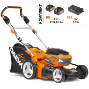 Газонокосилка аккумуляторная DAEWOO Daewoo Power DLM 5042Li SET
