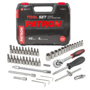 Набор инструментов 46пр. 1/4" ( 6гр.) PATRON Patron P-2462-5