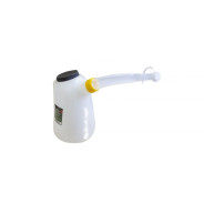 Емкость мерная пластиковая для заливки масла с крышкой, 6л  ...Rock FORCE RF-887C006