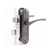 Замок врезной Омега ЗВ9.2-01 (серебро)  ЗЕНИТ 00-00000613