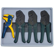 Набор инструмента для обжимки и зачистки проводов 4 пр.  ...Force 5048