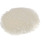 Насадка полировальная "под липучку", 150 мм, натуральная шерсть  ...Matrix 75953