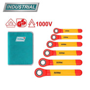 Набор ключей с трещоткой диэлектрических   (6 шт)TOTAL THKISPA0603