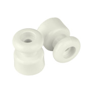 Изолятор для ретро провода (10 шт.) бежевый  BYLECTRICA ЮЛИГ.757522.014беж