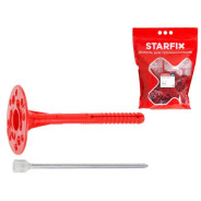 Дюбель для теплоизоляции 10х120 мм с металлич. гвоздем, термогол. (50 шт в дой-паке)  ...STARFIX SMD5-54110-50