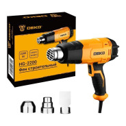 Фен строительный DEKO 2200Вт, 350-600°C, HG-2200Deko 083-1012